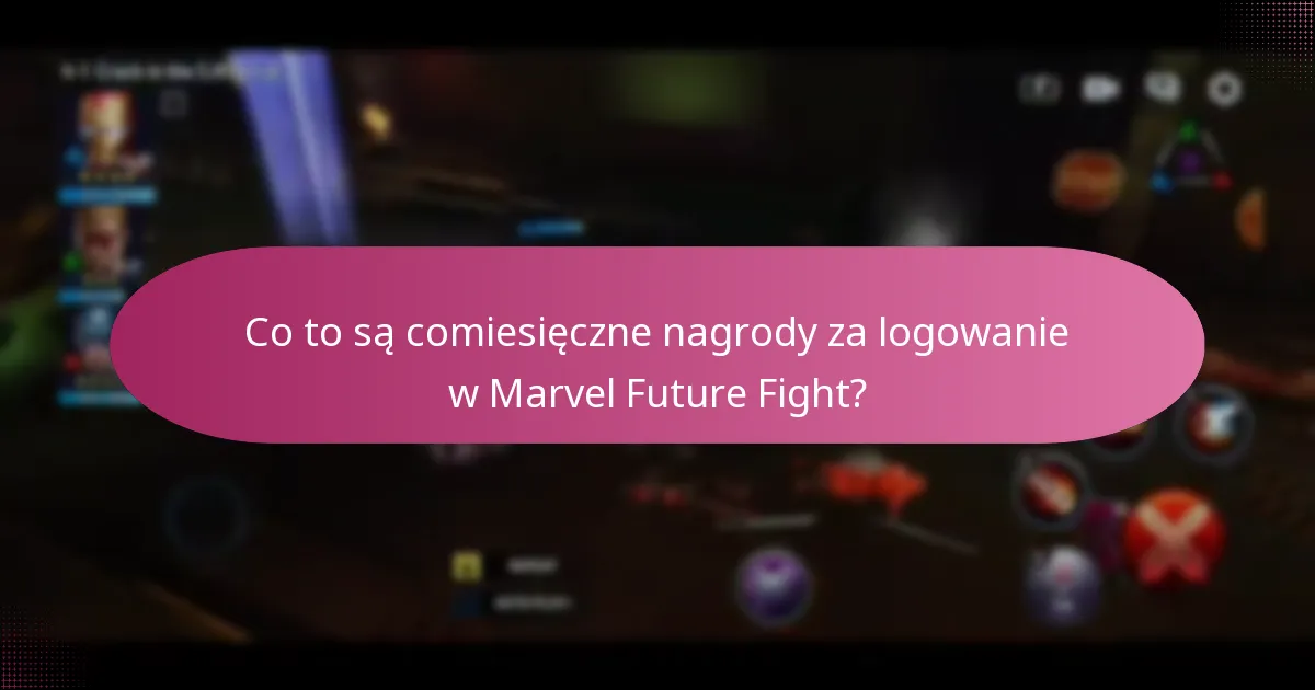 Jakie unikalne przedmioty są dostępne w ramach comiesięcznych nagród za logowanie?