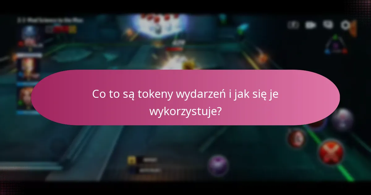 Co to są tokeny wydarzeń i jak się je wykorzystuje?