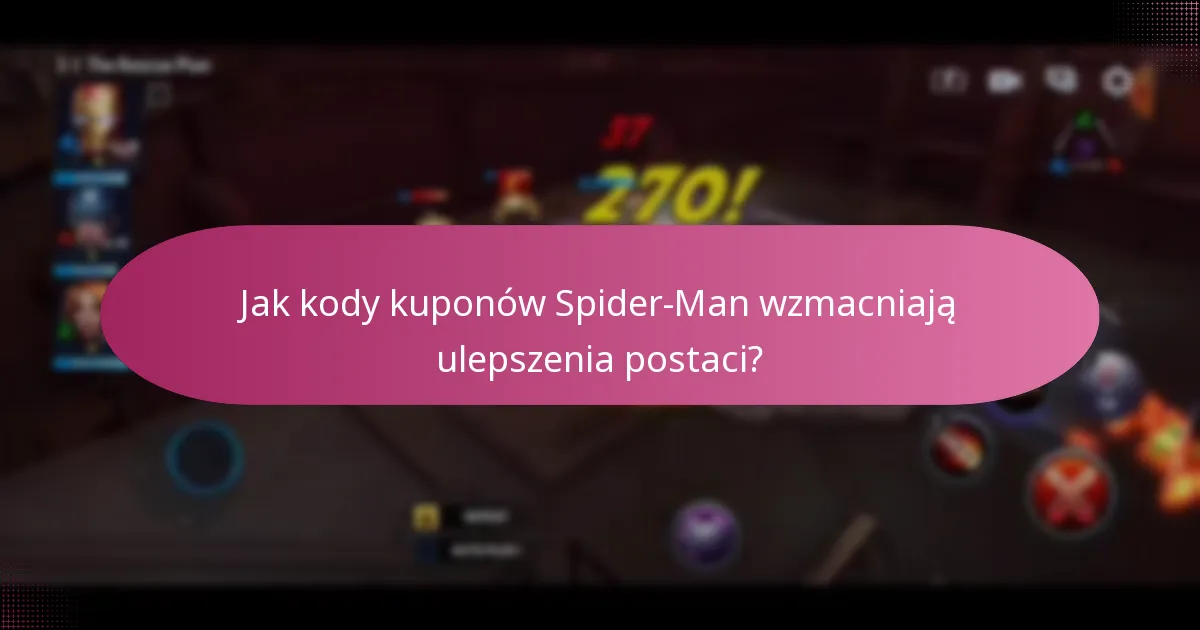 Jakie wydarzenia promocyjne obejmują kody kuponów Spider-Man?