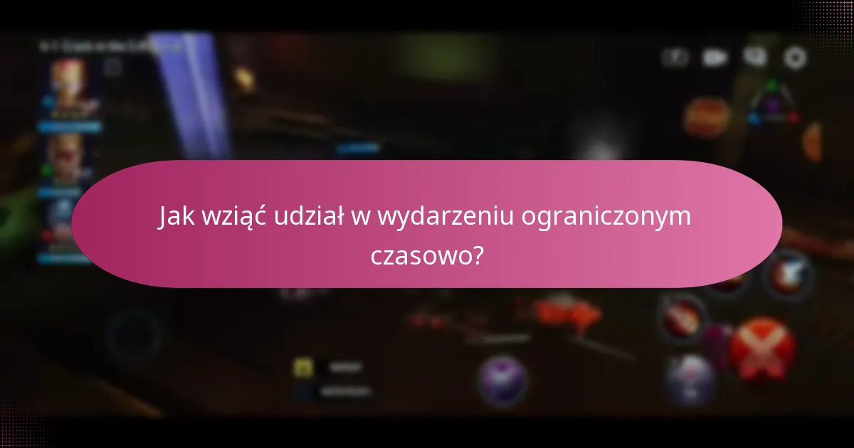 Jakie ulepszenia postaci są dostępne dzięki uczestnictwu w wydarzeniu?