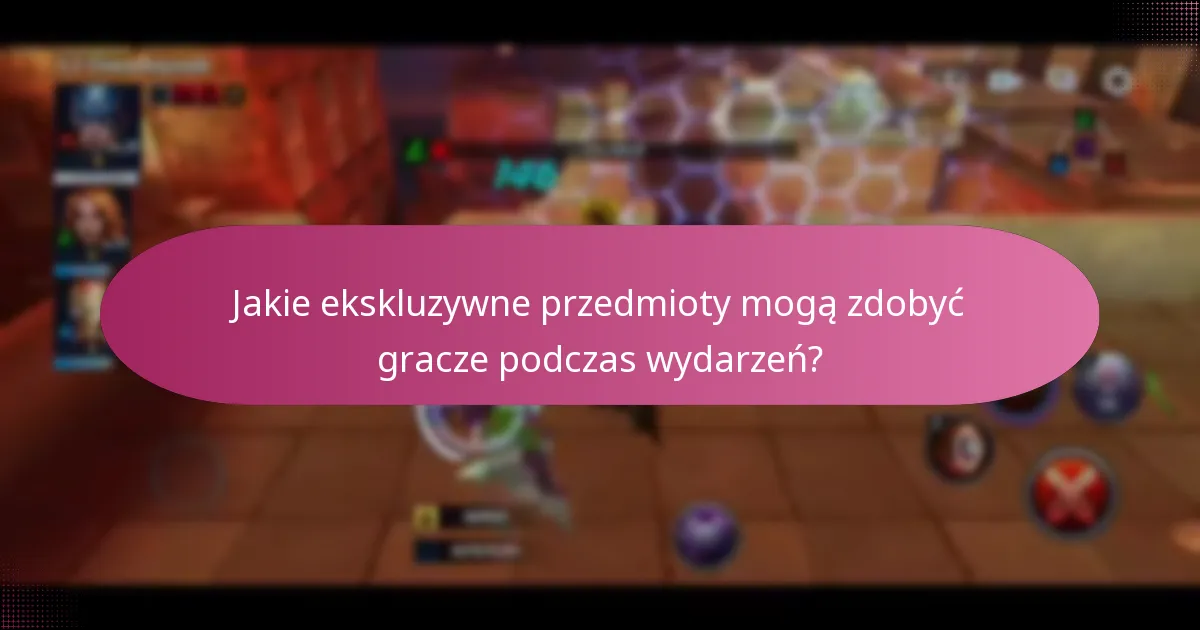 Jakie ekskluzywne przedmioty mogą zdobyć gracze podczas wydarzeń?